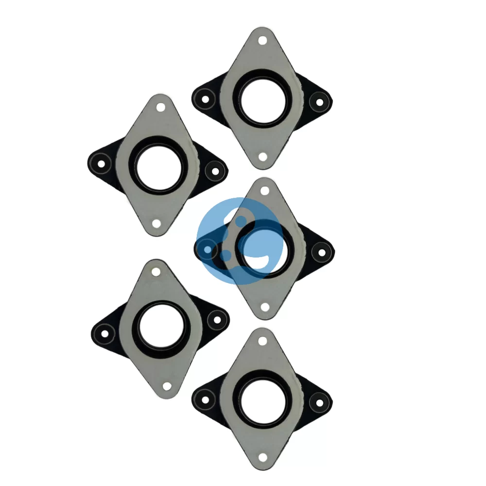 Mount isolasi getaran motor stepper